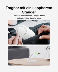 Incarcator wireless Belkin BoostCharge, 15 W, compatibil MagSafe, alb - Img 4