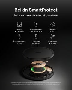 Incarcator wireless Belkin BoostCharge Pro, 15W, negru - Img 6