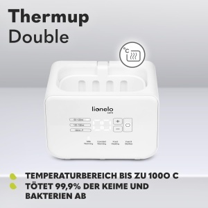 Incubator pentru biberoane Lionelo THERMUP, 2 biberoane, control temperatura, BPA-free - Img 6