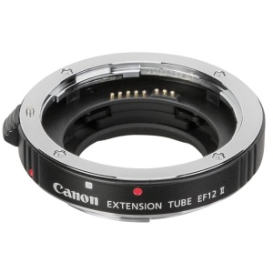 Inel de extensie Canon EF-12 II pentru obiective, 12 mm, accesoriu foto
