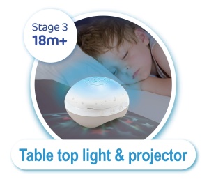 Infantino 3-in-1 Projektor Musik-Mobile Gri Functie Lumina si Sunete Naturale - Img 8