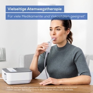 Inhalator Beurer IH 28 Pro pentru adulti si copii, 0.35 mlmin, 10 piese - Img 2