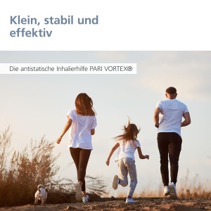 Inhalator PARI VORTEX cu Mundstuck, Antistatic, pentru Adulti si Copii de la 4 Ani - Img 2