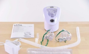 Inhalator ultrasonic Laica MD6026, pentru adulti si copii, alb, silentios - Img 2