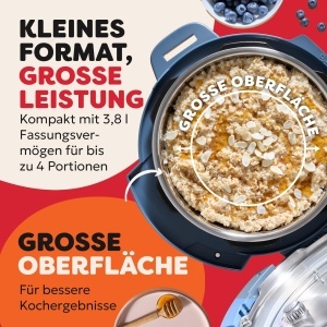 Instant Pot Multikocher 38L 7-in-1 Smart Cooker Tagtraum Blau - Img 6