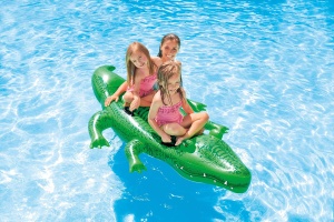 Intex Giant Gator Ride-On - Suport gonflabil - 203 x 114 cm - Img 3