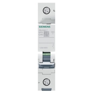 Intrerupator de protectie Siemens 5SL6140-7, 1 Pol, 40 A, 400 V, 6 KA - Img 2