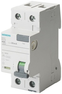 Intrerupator de protectie Siemens SENTRON 25A 300mA 2-polig