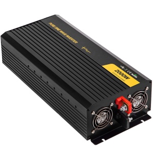 Invertor VEVOR 2000W Sinus Pur cu Telecomanda si Display LCD DC12V la AC240V - Img 9