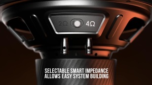 JBL Club 102SL - Radio auto cu subwoofer de 1000 de wati pentru instalare plata in sistemul muzical auto de la Harman Kardon - Cutie de bas de 10 inchi cu design conic patentat, surround high-roll si comutator de impedanta SSI 2/4 Ohm - Img 6