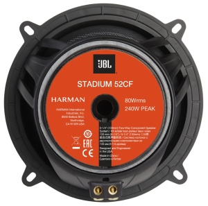 JBL Stadium 52CF Sistem de sunet auto cu 2 cai - Set de cutii de difuzoare auto cu componente de 240 de wati cu sistem de difuzoare cu componente de 1 - Img 4