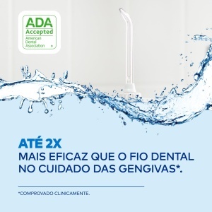 Jet de apa Waterpik Classic, 2 capete colorate, eficienta 50 mai mare decat ata dentara - Img 3