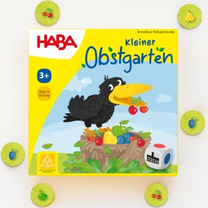 Joc cooperativ HABA Kleiner Obstgarten - pentru 1-4 jucatori, 3 ani, 5-10 minute - Img 8