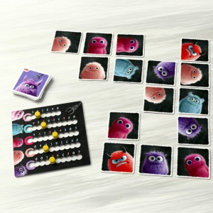 Joc de Carti HABA Plush-o-mat Monster-Kartenspiel 2-4 jucatori, 6 ani - Img 2