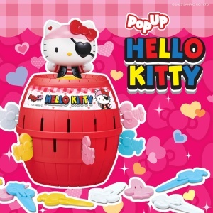 Joc de familie TOMY Pop Up Hello Kitty, pentru 2-4 jucatori, de la 4 ani - Img 2