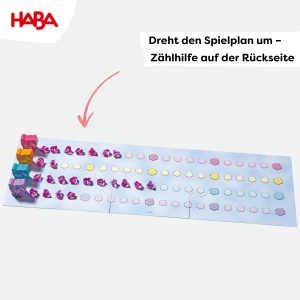Joc de societate HABA Einhorn Glitzergluck - Culoare roz, pentru 2-4 jucatori, 3 ani - Img 8