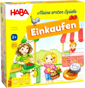 Joc de societate HABA - Einkaufen, 3D piata, 1-4 jucatori, 2 ani
