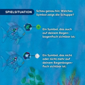 Joc de societate HABA Glitzer Bingo Der Regenbogenfisch, pentru 2-4 jucatori, ab 3 ani - Img 4