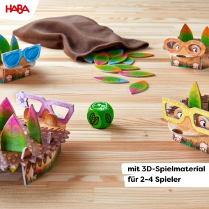 Joc de societate HABA Igelfreunde, pentru 2-4 jucatori, 3D, invatare culori - Img 5