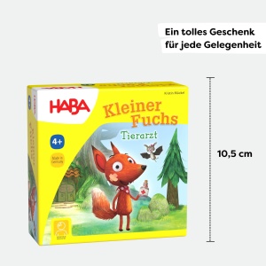 Joc de societate HABA Kleiner Fuchs Tierarzt pentru 2-4 copii, dezvoltare empatie si logica - Img 5