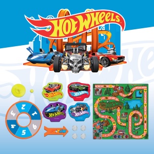 Joc de societate Lisciani - HOT WHEELS Speed Race pentru 2-4 jucatori, pentru copii de la 5 ani - Img 4