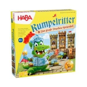 Joc HABA Rumpelritter Das grosse Drachen-Spektakel 3D pentru copii 4