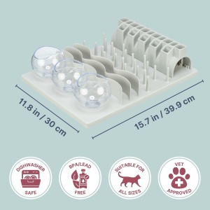 Joc interactiv pentru pisici TRIXIE Fun Board XXL 30 x 40 cm - Img 5