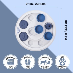 Joc Strategii pentru Caini TRIXIE Flip Fun, 23 cm, Nivel Mediu - Img 3
