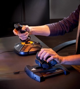 Joystick Thrustmaster T16000M FCS HOTAS cu Schubregler pentru PC - Img 6