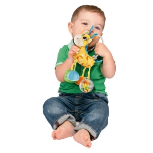 Jucarie Chicco Mrs Giraffe Ratusca interactiva Texturi moi Activitati manuale - Img 2
