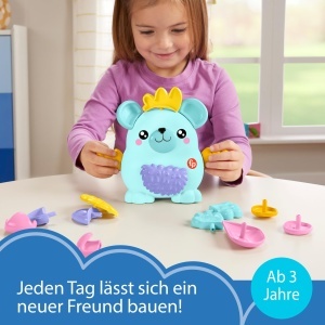 Jucarie creativa pentru copii Fisher-Price FP Pets HXP18, 18 piese, stimuleaza creativitatea - Img 3