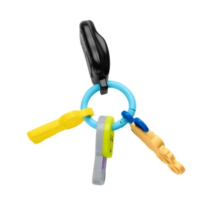 Jucarie de invatare Fisher-Price GRF19 - Chei cu sunete, lumini si accesorii moi - Img 4
