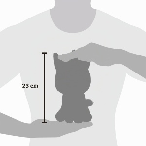 Jucarie de Plus Owlette Carletto 37086, 24 cm, Alb - Img 2
