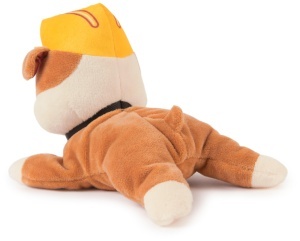 Jucarie de plus Rubble Paw Patrol, 20 cm, jucarie senzoriala pentru copii - Img 4