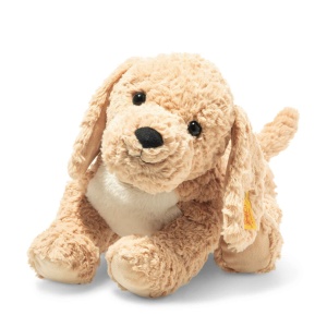 Jucarie de Plus Steiff Berno Goldendoodle 36 cm, bej, blana moale