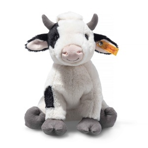 Jucarie de plus Steiff Cobb Vacuta, 24cm, Gri