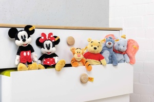 Jucarie de plus Steiff Dumbo 30 cm, culoare hellblau, pentru copii - Img 5