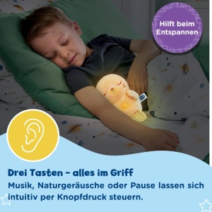 Jucarie de plus VTech Kuschel-Robbi cu lumini, melodii si sunete naturale - Img 3