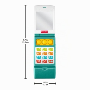 Jucarie educativa Fisher-Price Klapphandy pentru bebelusi, 12 butoane, multilingv - Img 7