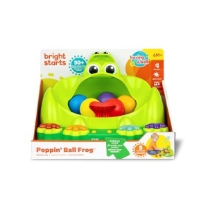Jucarie interactiva Bright Starts Poppin Ball Frog lumini si sunete pentru copii 6 luni - Img 10