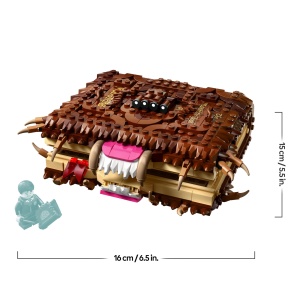 Jucarie Interactiva LEGO Harry Potter Beissendes Monsterbuch der Monster cu Figurina Neville Longbottom - Img 8