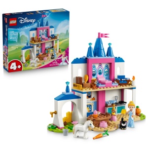 Jucarie LEGO Disney Princess Palatul Cinderellei cu Mini Pupa si 4 Figurine - Img 1