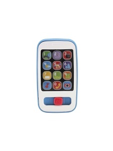 Jucarie muzicala Fisher-Price Smartphone pentru copii, 30 melodii, gri