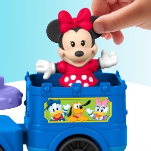 Jucarie muzicala pentru copii Fisher-Price Micky si Minnie, cu lumini si sunete - Img 4