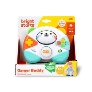 Jucarie pentru bebe Bright Starts Gamer Buddy, cu sunete si lumini, design tigru - Img 2