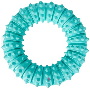 Jucarie pentru caini TRIXIE Denta Fun Ring, din cauciuc natural, cu gust de menta, 12 cm - Img 2