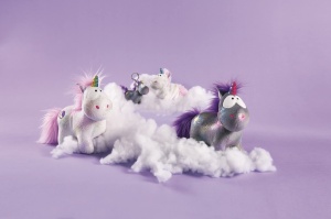 Jucarie Plus NICI Einhorn Moon Keeper 22 cm Alb Super Moale Pentru Copii si Adulti - Img 6