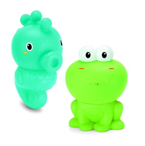 Jucarii de Baie Infantino Sensory, Set 4 Piese, Multicolor - Img 6