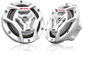JVC CS-DR6201MW Difuzor coaxial cu 2 cai rezistent la stropire 16 cm alb - Img 1