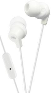 JVC HA-FR15-W-E Casti intraauriculare cu izolare fonica superioara cu microfon si telecomanda, alb (alb) - Img 1